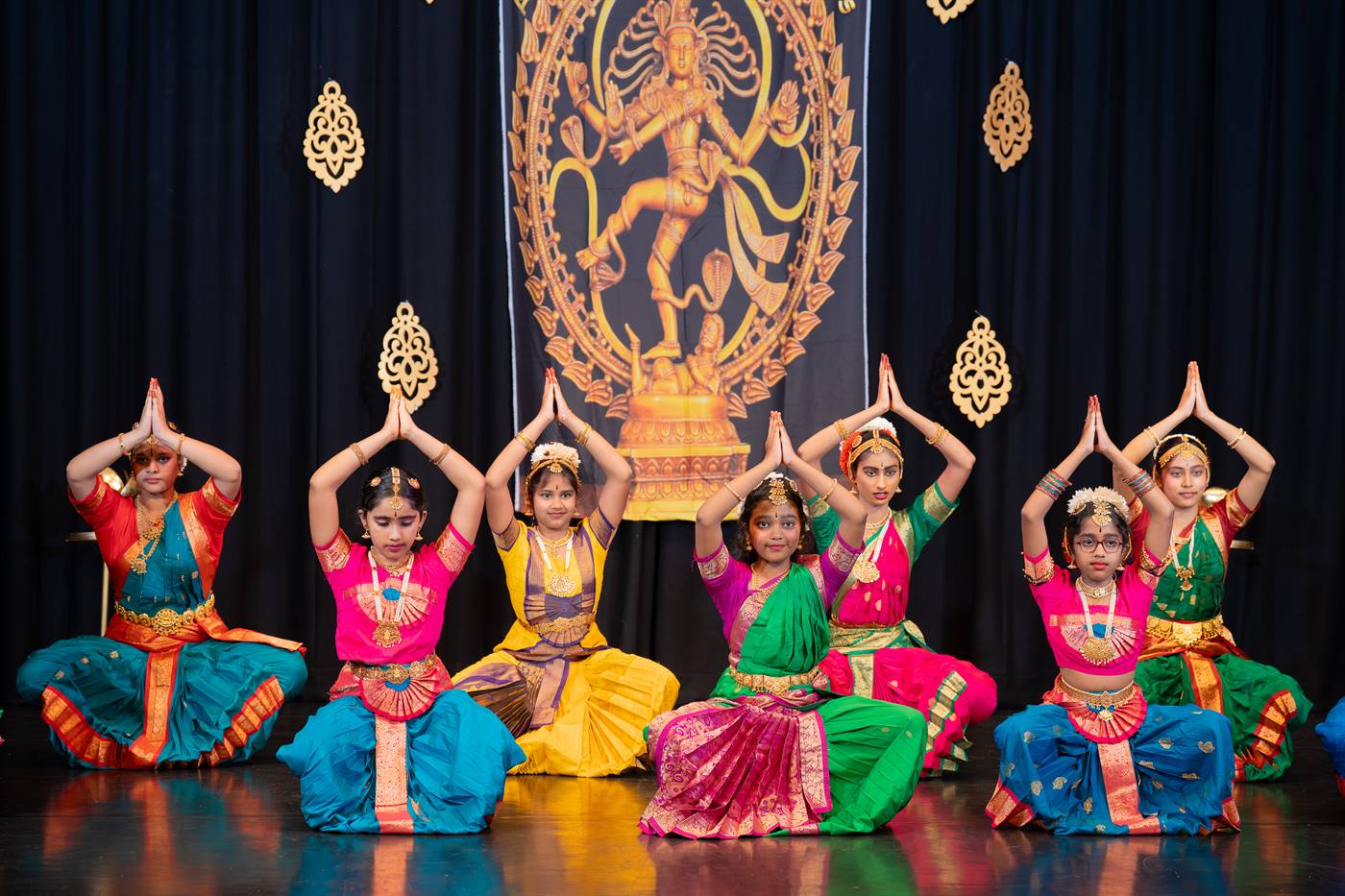 Luton dance class foundation Kuchipudi training session