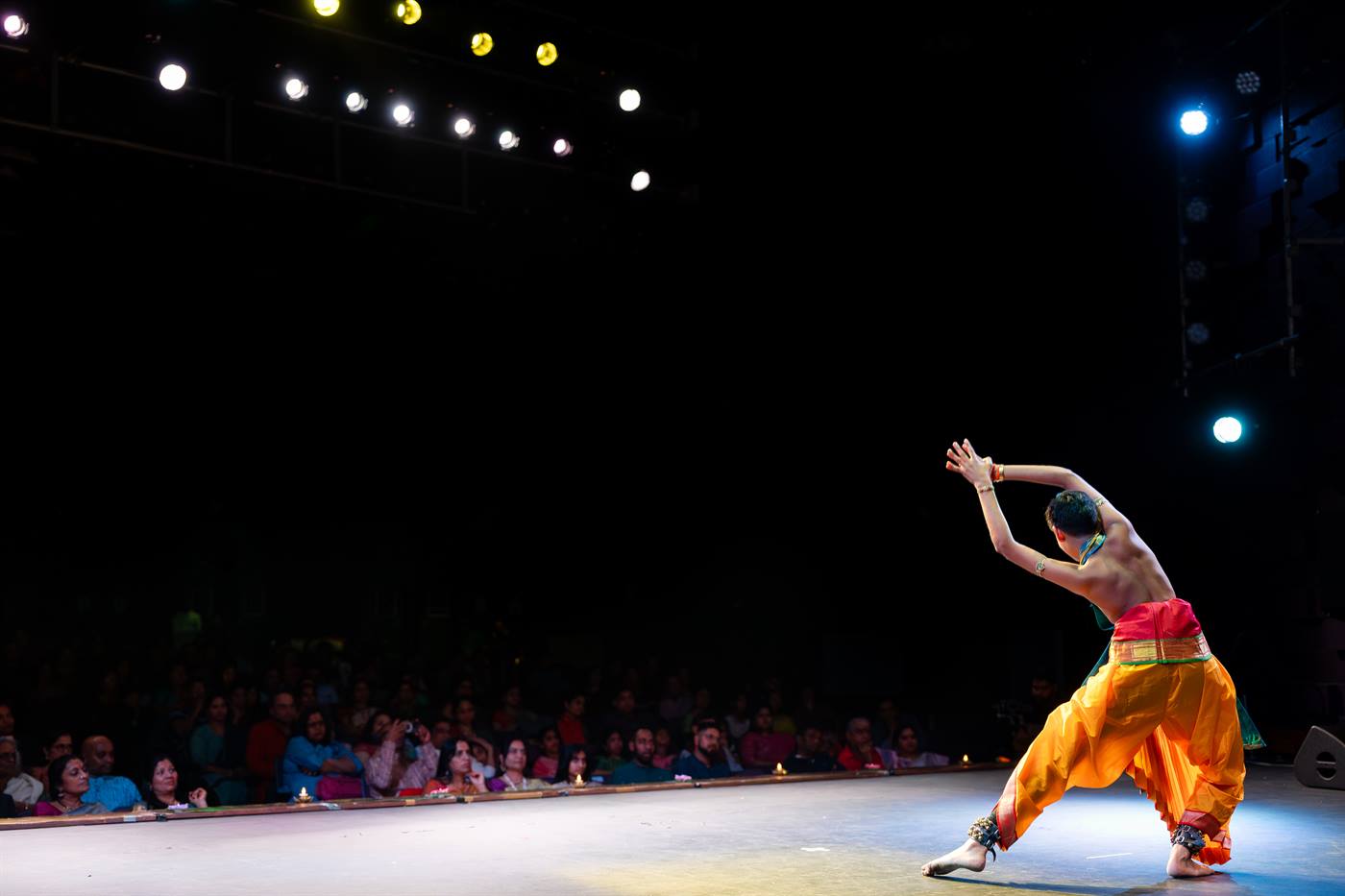 Abhinaya Fine Arts showcase intermediate Kuchipudi repertoire class